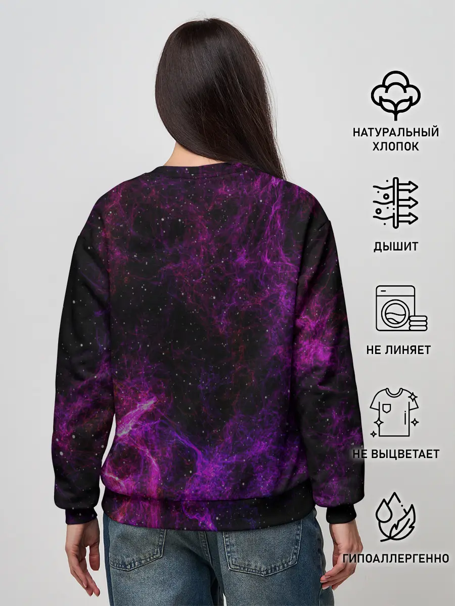 Женский свитшот / Кот