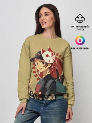 Женский свитшот / Tanjiro Kamado