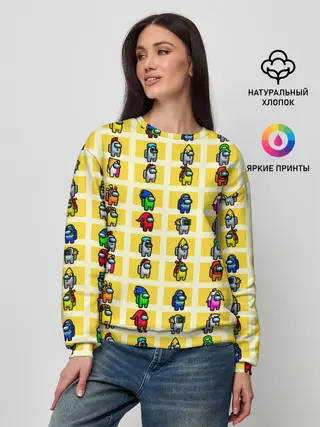 Женский свитшот / Among Us