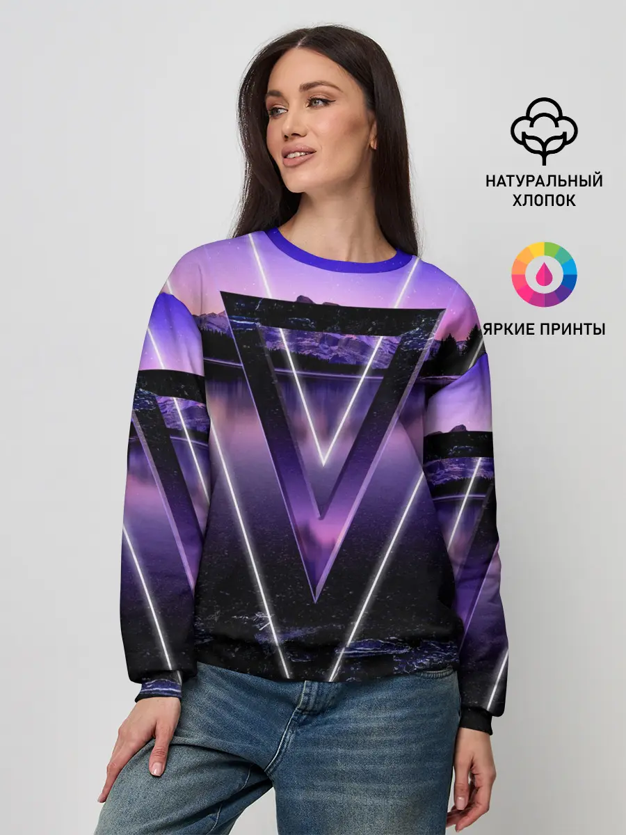 Женский свитшот / ОЗЕРО