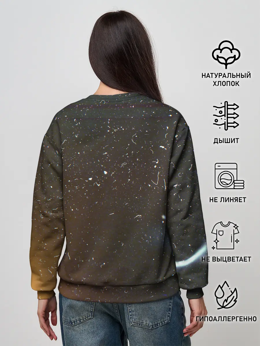 Женский свитшот / ВИКТОР ЦОЙ.