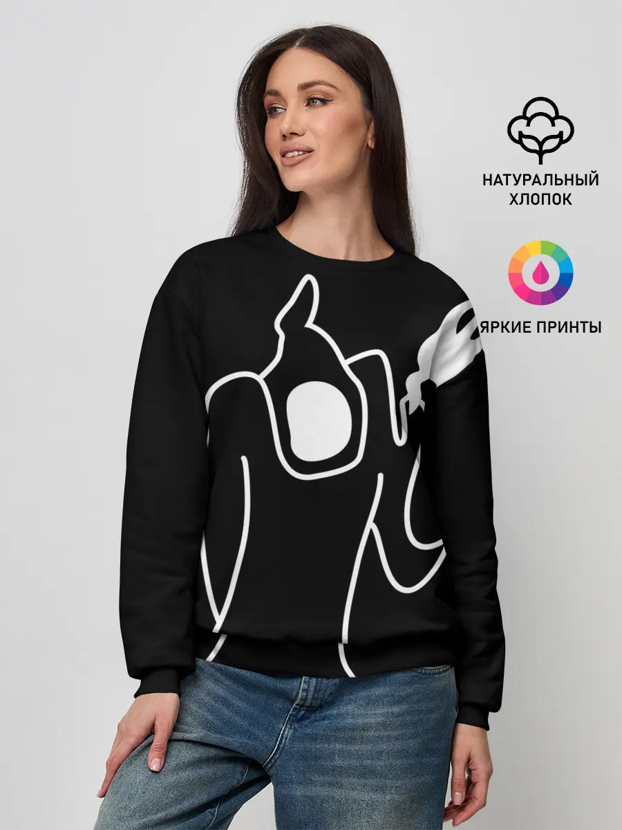 Женский свитшот / Haunted Family