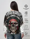 Женский свитшот / Череп индейца