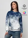 Женский свитшот / Чернильные капли