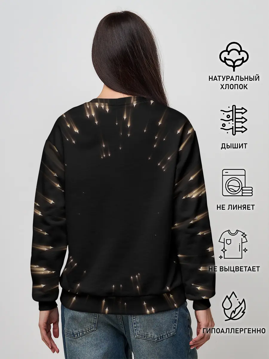 Женский свитшот / Частицы