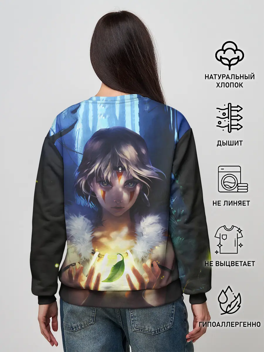 Женский свитшот / Принцесса Мононоке