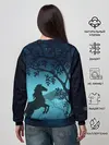 Женский свитшот / Конь