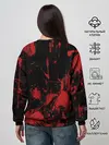 Женский свитшот / Пятна кровавой краски