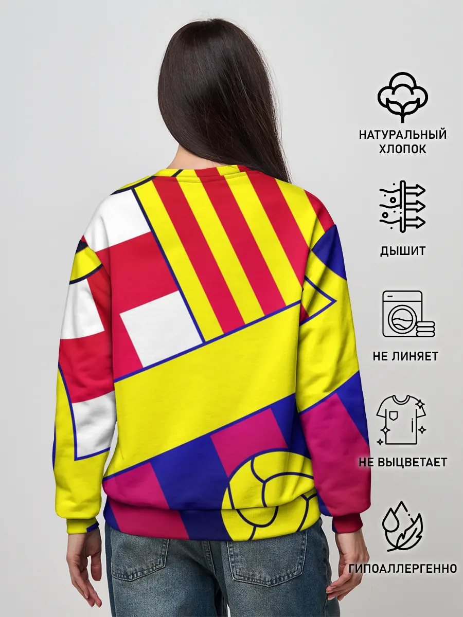 Женский свитшот / BARCELONA