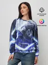 Женский свитшот / Клинок рассекающий демонов