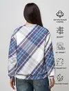 Женский свитшот / Шотландка | Scottish | Tartan