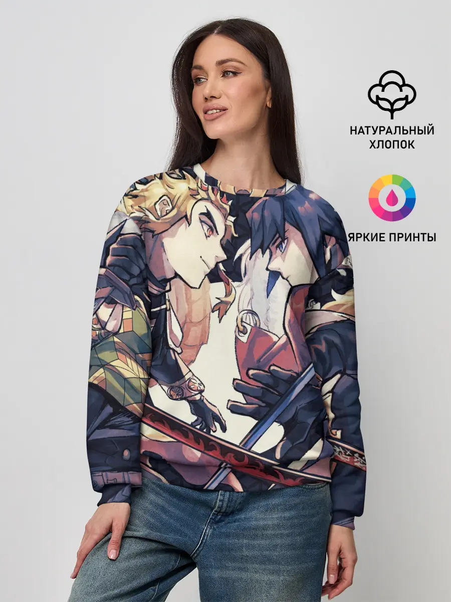 Женский свитшот / Два Клинка