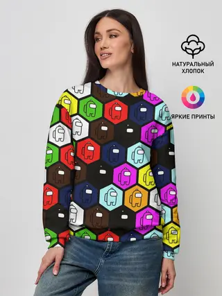 Женский свитшот / AMONG US