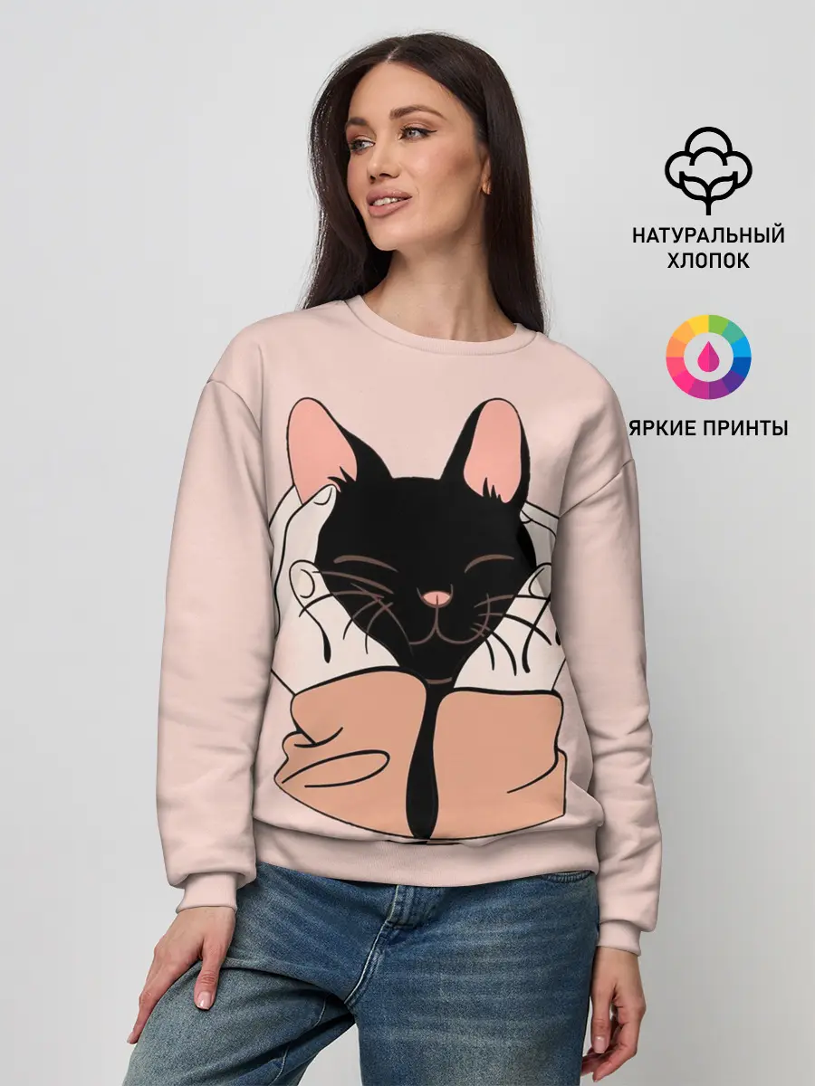 Женский свитшот / Любовь