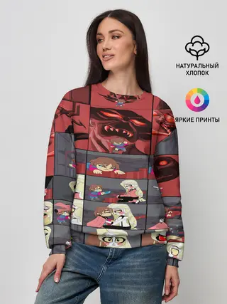 Женский свитшот / Отель Хазбин