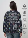 Женский свитшот / PlayBoy x Among Us monogram
