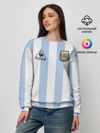 Женский свитшот / Diego Maradona 10