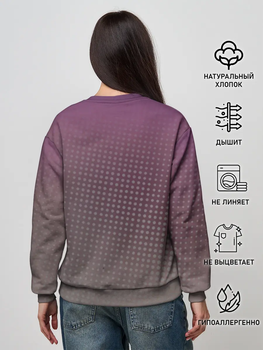 Женский свитшот / Azur Lane. Лазурный. Девушка