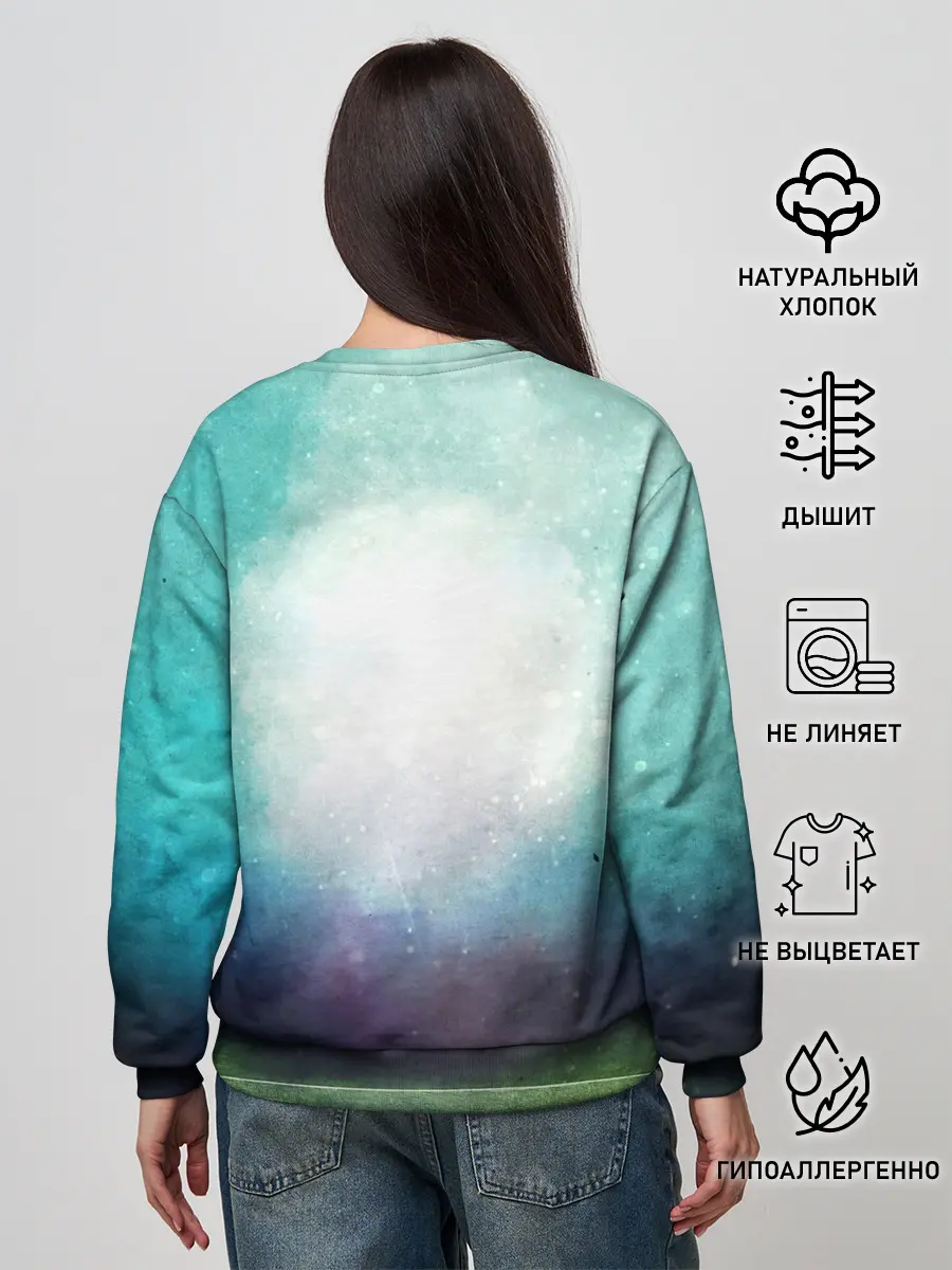 Женский свитшот / 10 number