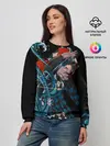 Женский свитшот / КЛИНОК РАССЕКАЮЩИЙ ДЕМОНОВ