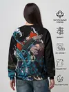 Женский свитшот / КЛИНОК РАССЕКАЮЩИЙ ДЕМОНОВ