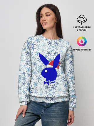 Женский свитшот / PLAYBOY - NEW YEAR