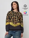 Женский свитшот / Леопардовый принт