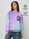 Женский свитшот / AMONG US GRADIENT