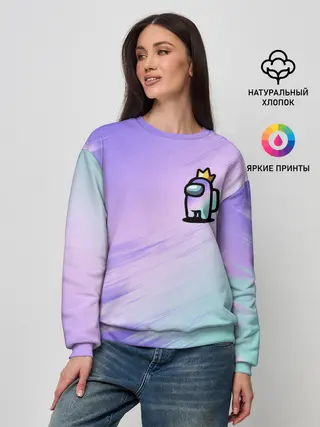 Женский свитшот / AMONG US GRADIENT
