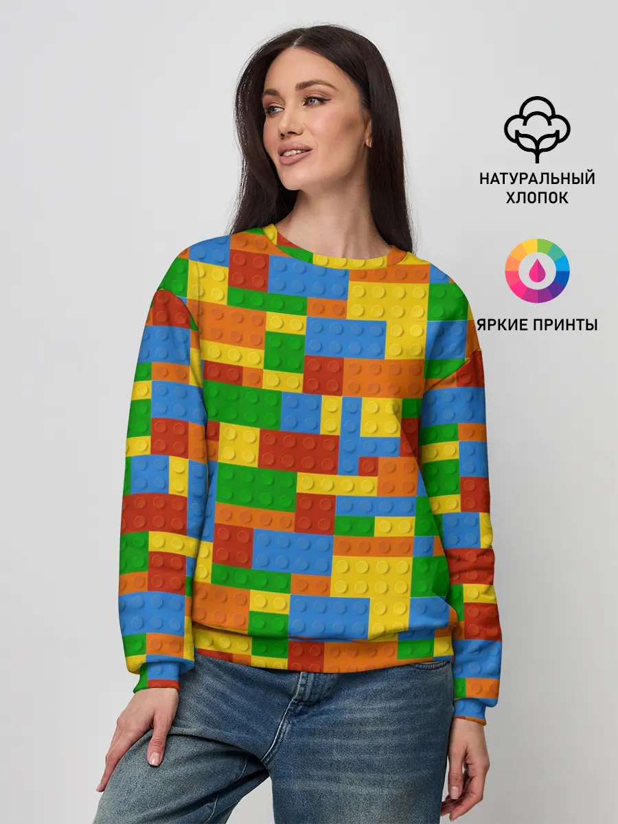 Женский свитшот / Конструктор