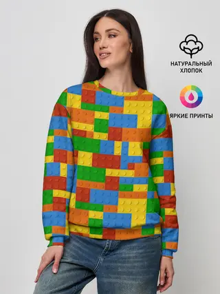 Женский свитшот / Конструктор