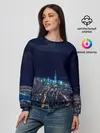 Женский свитшот / Ночной город