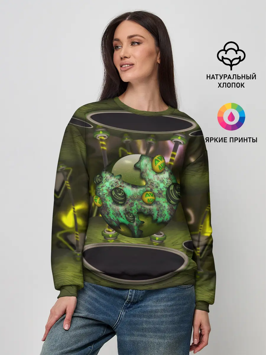 Женский свитшот / AbstractThings 3