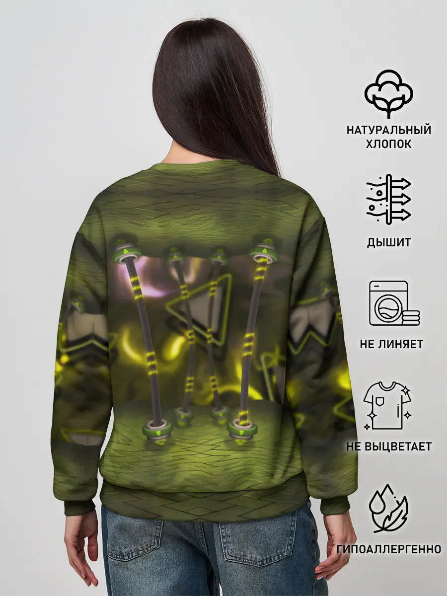 Женский свитшот / AbstractThings 3