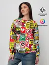 Женский свитшот / Запрещающие знаки