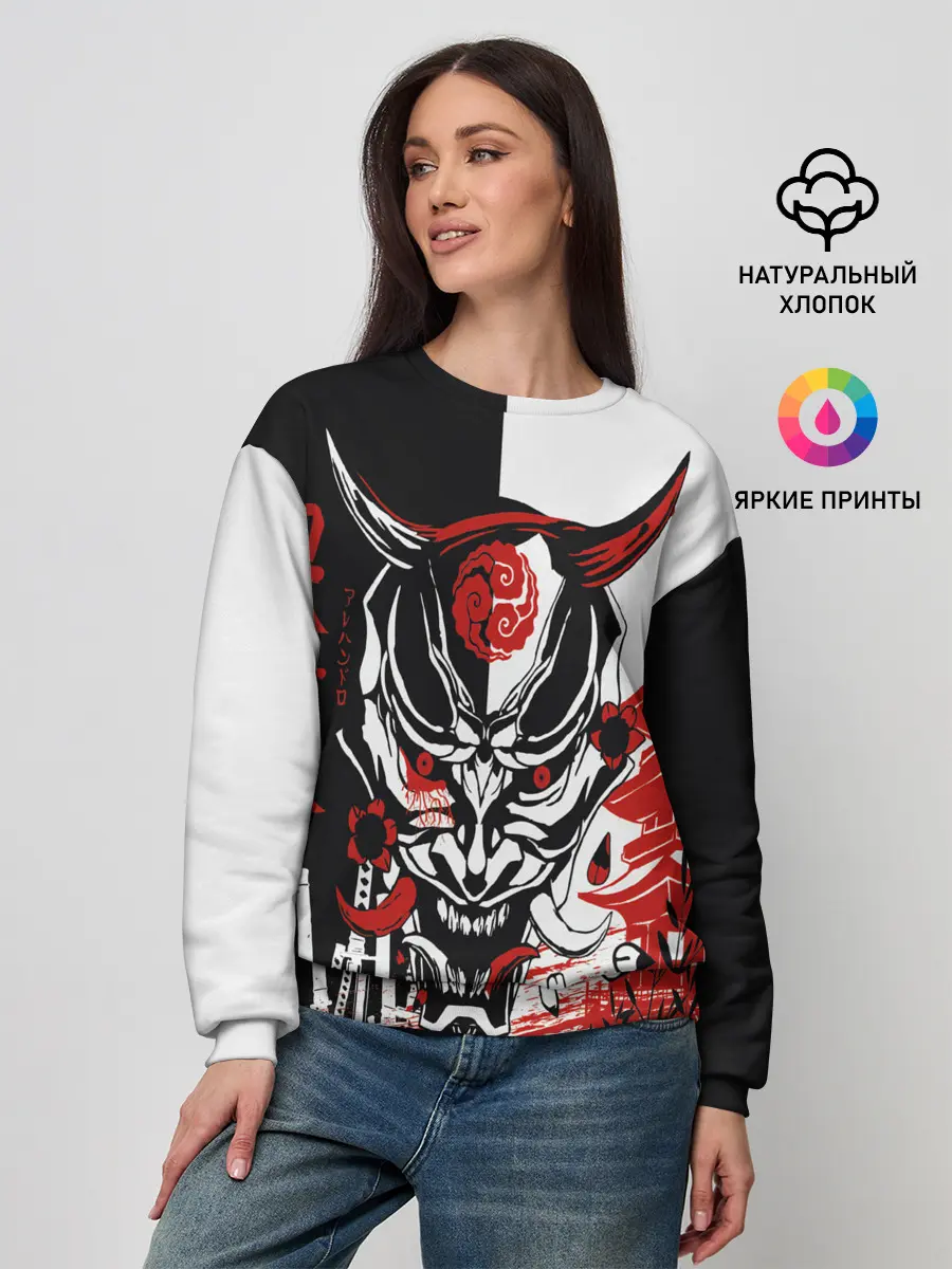 Женский свитшот / Самурай Samurai