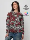 Женский свитшот / Красные и Белые самураи