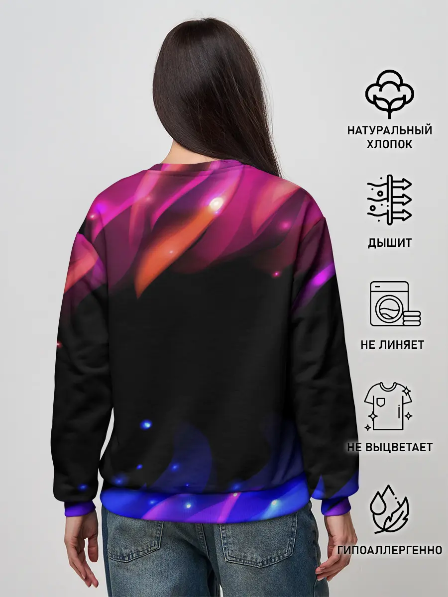 Женский свитшот / Pink Among Us.