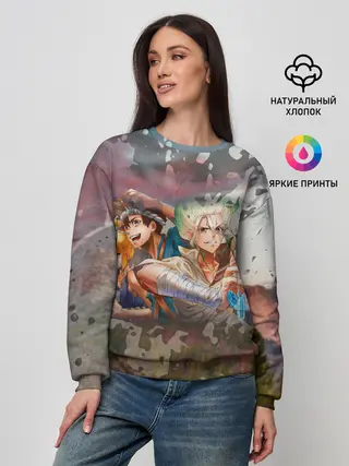 Женский свитшот / Доктор Стоун