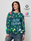 Женский свитшот / Merry Christmas