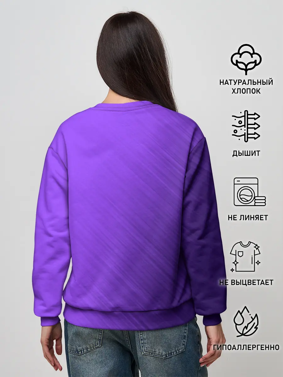 Женский свитшот / AMONG US - ЕДИНОРОГ