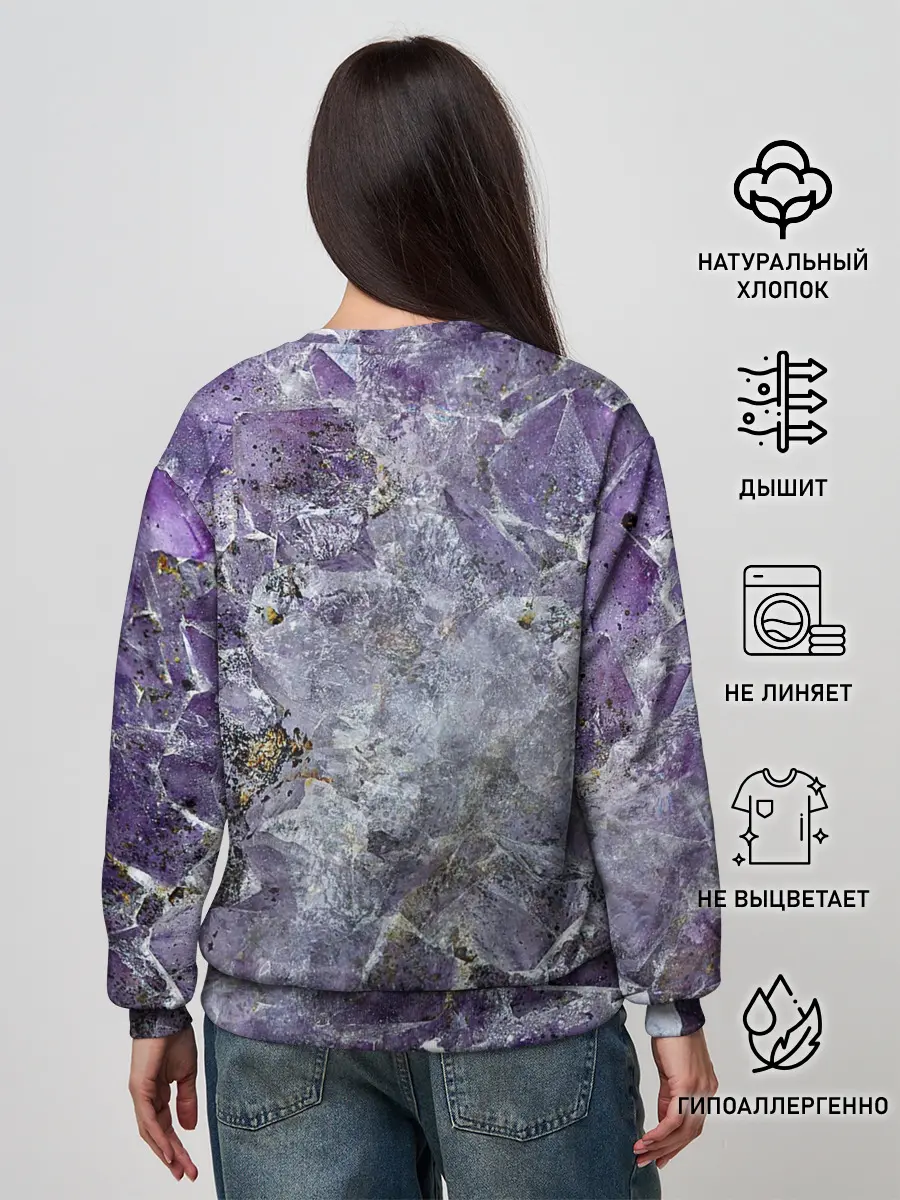 Женский свитшот / Роза инков