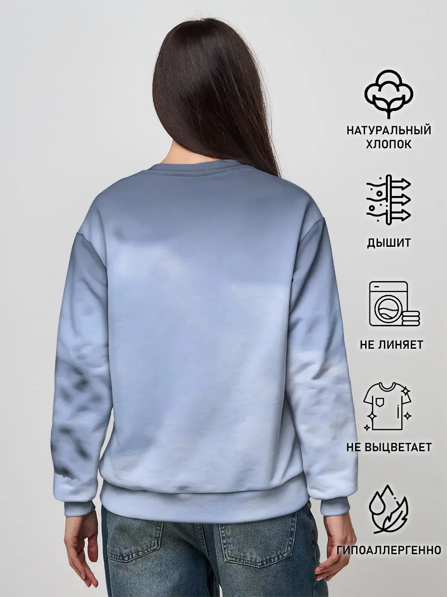 Женский свитшот / Хаски