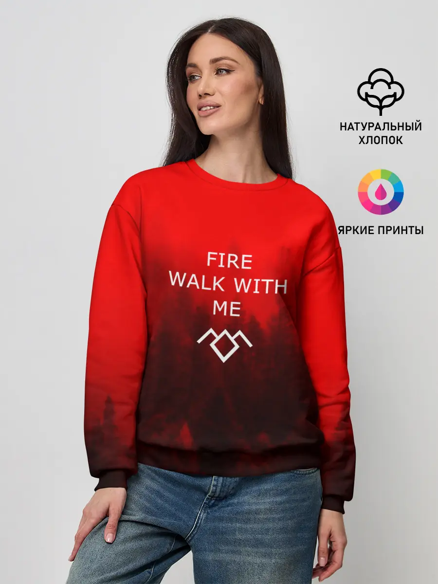 Женский свитшот / Twin Peaks