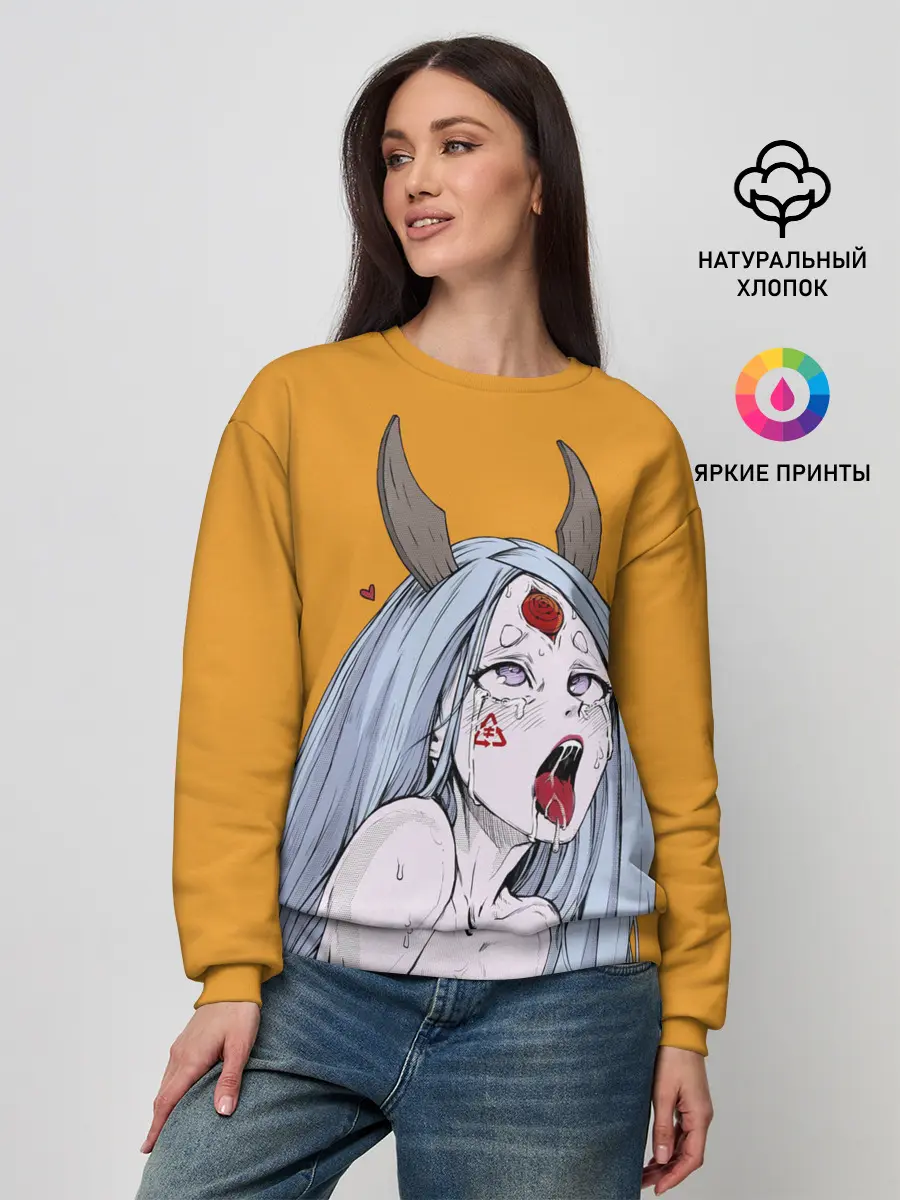 Женский свитшот / Ahegao Kaguya