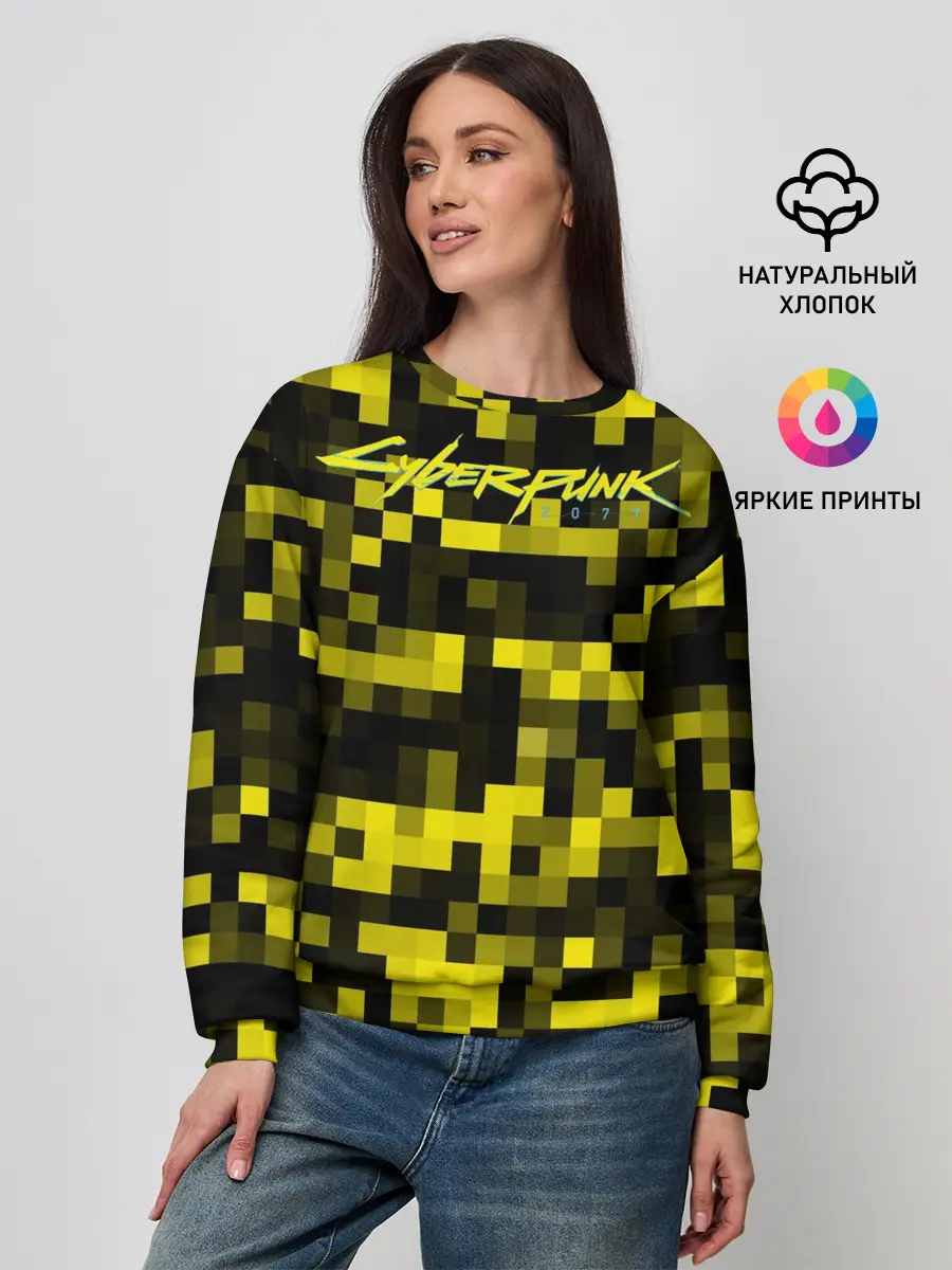 Женский свитшот / Cyberpunk 2077