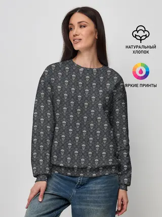 Женский свитшот / Готический рисунок