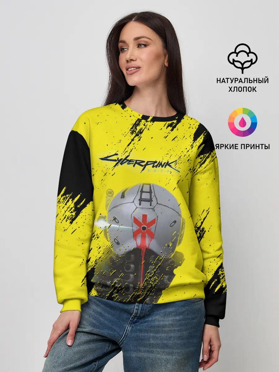 Женский свитшот / Cyberpunk 2077