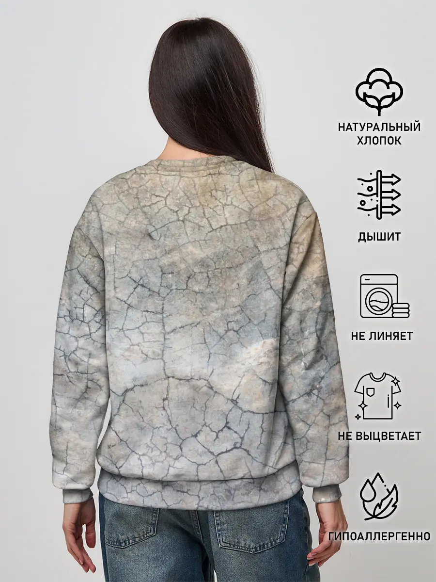 Женский свитшот / Бойцовый бультерьер