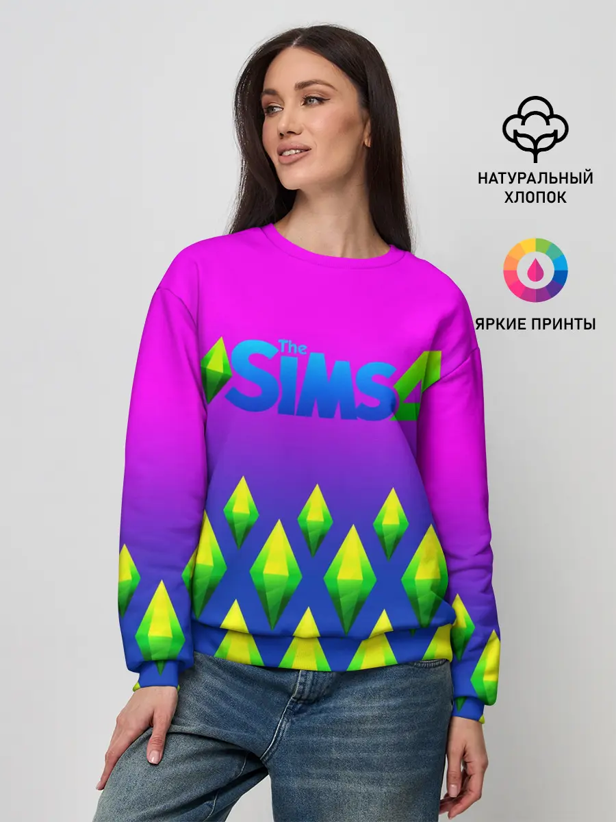 Женский свитшот / THE SIMS 4